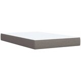  Krevet s oprugama i madracem smeđesivi 120 x 190 cm od tkanine | shoptok.hr