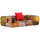  Modularni tabure za 2 osobe od tkanine s patchworkom | shoptok.hr
