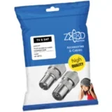RF utikač + RF utičnica metalna – RF-SET2