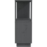 Ormarić za knjige / pregrada sivi 80x25x70 cm od borovine | shoptok.hr