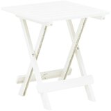 vidaXL Sklopivi vrtni stol bijeli 45 x 43 x 50 cm plastični Cijene