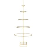 Metalna božićna jelka Zlatno 125 cm Čelik s praškastim premazom | shoptok.hr