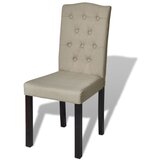 Furnova Jedilni stoli 6 kosov kamelje blago, (21929215) | Shoptok.si