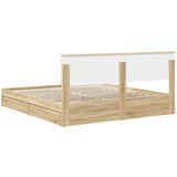  s od storage Sonoma hrast 180 x 200 cm Konstruirano drvo | shoptok.hr