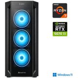 ANNI gaming namizni računalnik Gamer R7 7700X Ryzen 7 7700X/32GB/2TB SSD/Windows 11 Home/RTX 5070 Ti | Shoptok.si