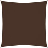 vidaXL Senčno jadro oksford blago kvadratno 3x3 m rjavo, (20965369) | Shoptok.si
