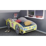 Racing Car Dečiji krevet trkački auto Dog Adventure 160x80cm žuti | Eponuda.com