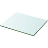 vidaXL Polica Prosojno Steklo 20x25 cm, (20622636) | Shoptok.si