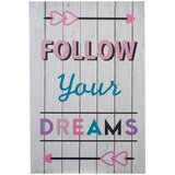 Premier Housewares Otroška slika 30x45 cm Follow Your Dreams – | Shoptok.si