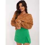 Wool Fashion Italia Sweater-AT-SW-2361.61-light brown Cene