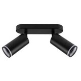 Greentech LED spot svetiljka 2x GU10 crna (NYXA-2) | ePonuda.com