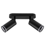 Greentech reflektor 2 x GU10 crni nyxa | shoptok.hr