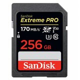 San Disk 256 GB SDXC ExtremePro 170MB/s V30 UHS-I U3 | Eponuda.ba