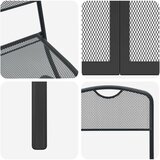  Set vanjskog namještaja 7 pcs Antracit Željezo i čelik | shoptok.hr
