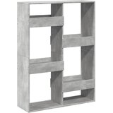Sobna pregrada boja betona 100x33x135 cm konstruirano drvo | Eponuda.com