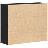  Komoda crni hrast 91x29,5x75 cm Inženirsko drvo | Eponuda.com