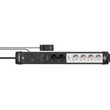  Breenstuhl 1951560103 power extension 3 m 6 AC outlet(s) Indoor Black, Light grey Cijene
