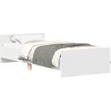  Okvir za krevet bijeli 90x200 cm konstruirano drvo | shoptok.hr