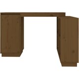  Radni stol smeđa boja meda 110 x 50 x 75 cm od masivne borovine | shoptok.hr