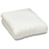 Catherine Lansfield Kremno bela frotirna bombažna brisača 50x85 cm Zero Twist – | Shoptok.si