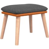  Gugalni stol s stolčkom temno sivo blago, (20939352) | Shoptok.si