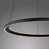 SCHÖNER WOHNEN 15570-18-LED luster na lanku QUILLO LED/36W/230V, prečnik 60 cm, sa prigušivačem, crni | Eponuda.com
