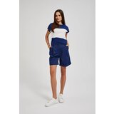 Marisse Women's Shorts L-Sh-4317 Navy | Shoptok.si