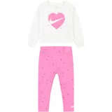 Nike Sportswear Komplet svijetloplava / roza / prljavo bijela