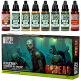 Green Stuff World Paint Set - Undead | Set Akrilnih Boja x8 Cene