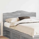  Uzglavlje s uzglavljem Siva Sonoma 150 cm Konstruirano drvo | shoptok.hr