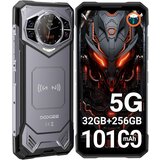 Doogee S200 5G 32/256GB, siva pametni robustni telefon Android 14, 10100mAh 120Hz 100MP+20MP nočni vid, (21637692) Cene