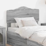  Vzglavje z vzglavjem Siva Sonoma 90 cm Konstruiran les, (5000110029) | Shoptok.si