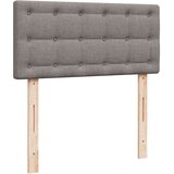vidaXL Krevet s oprugama i madracem smeđesivi 100 x 200 cm od tkanine | shoptok.hr