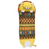 Happy Nappers 2 v 1 spalna vreča in blazina - lev Lex, 137 cm | Shoptok.si