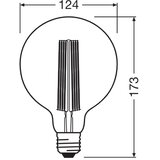  LED prigušiva sijalica VINTAGE FILAMENT E27/5,8W/230V 2200K - Osram | Eponuda.com