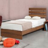 Hanah home Fuga 120 - Walnut Walnut Single Bedstead | ePonuda.com