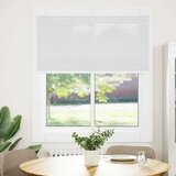 vidaXL Plisirana žaluzija Bela 120x150 cm Širina tkanine 119,4 cm | Shoptok.si