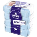 Bella Baby Happy Panda Sensitive vlažni robčki za otroke 4x56 kos | Shoptok.si