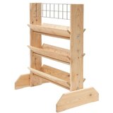 WESTMANN stalak za biljke od ariša s rešetkom Viktoria L | Vertikalni vrt | 50x80x95 cm | shoptok.hr