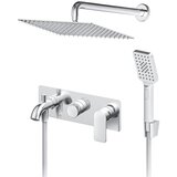 Rosan ugradna slavina sa izlivom za tuš kadu 200x300mm 3/1 set S2 231705 | ePonuda.com