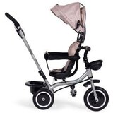 ECO TOYS WQL-066-52 – Dječja kolica/tricikl 2 u 1 s rotirajućim sjedalom 360°, roditeljskom ručkom i sklopivom tendom, bež | shoptok.hr