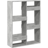  Regal za knjige boja betona 100x33x135 cm konstruirano drvo | Eponuda.com