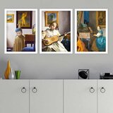 Wallity Set uramljenih slika 3BC_UN3844990, 3 Dela | ePonuda.com