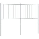 Maison Chic kovinsko posteljno vzglavje - vzglavna omarica - nočna omarica belo 120 cm, (21704755) Cene