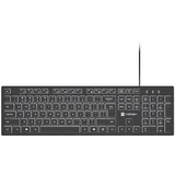 Herring Glow US Keyboard with white backlight