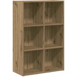 Maison Chic Knjižna omara - Knjižni regal artisan hrast 66x30x98 cm inženirski les, (21726375) | Shoptok.si