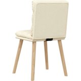  Jedilni stoli 4 kosi krem blago, (21822134) | Shoptok.si