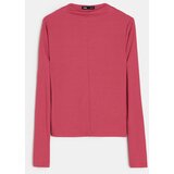 Sinsay Prugasta bluza s visokim izrezom | shoptok.hr