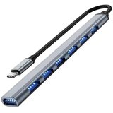 Linkom USB HUB tip1 na 5xHUB 3.0+3xTip C+sd/mictro sd+audio metal | Eponuda.com