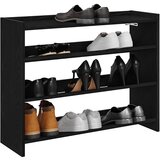 vidaXL Stalak za cipele crni 80x25x62 cm od konstruiranog drva Cijene